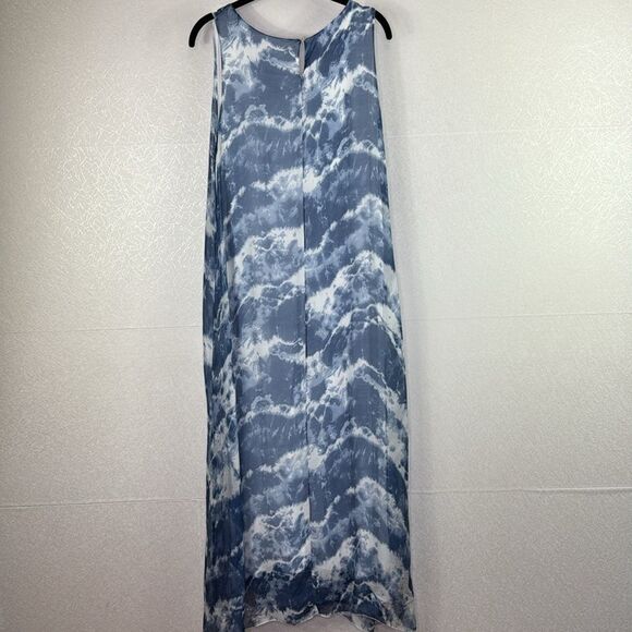 Bellambra Silk Blend Tie Dye Sleeveless Maxi Dress - Picture 5 of 5